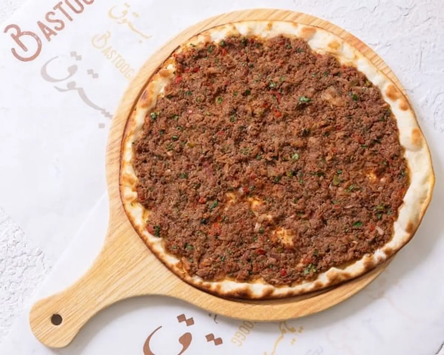 لحم بالعجين