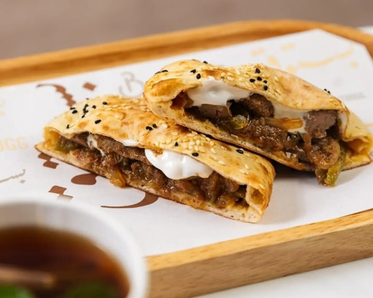 كبدة مع الجبنة