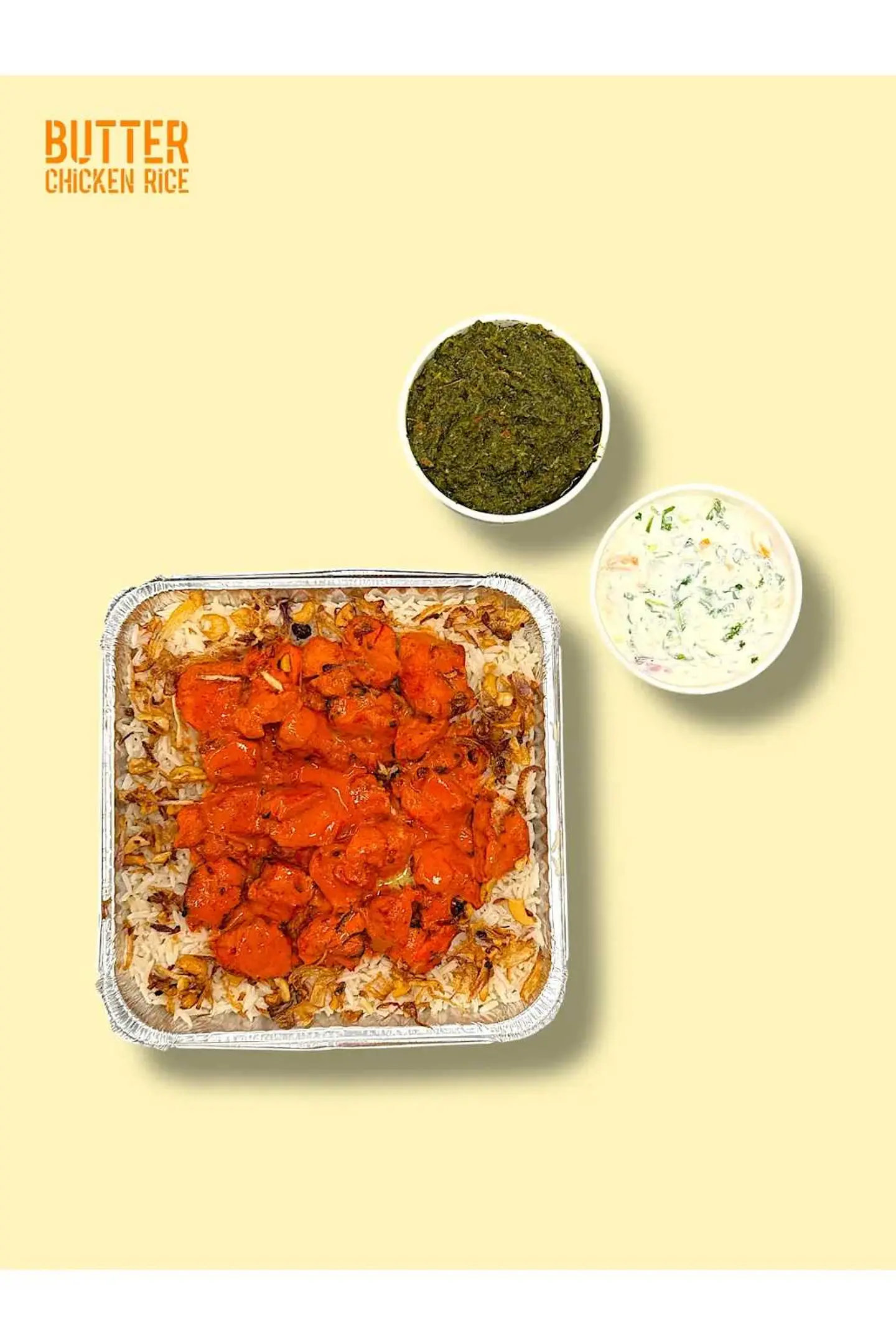 رز دجاج بالزبدة وسط