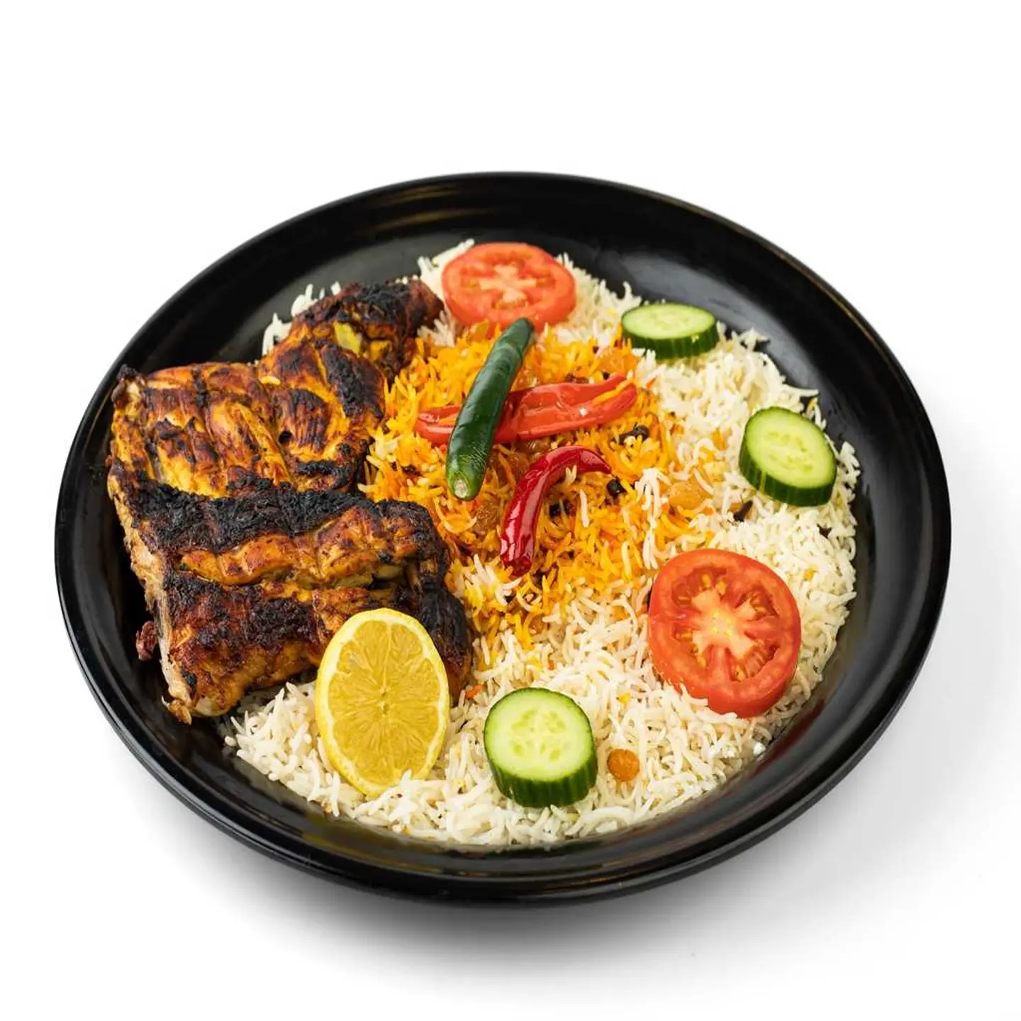 Coal Chicken With Rice