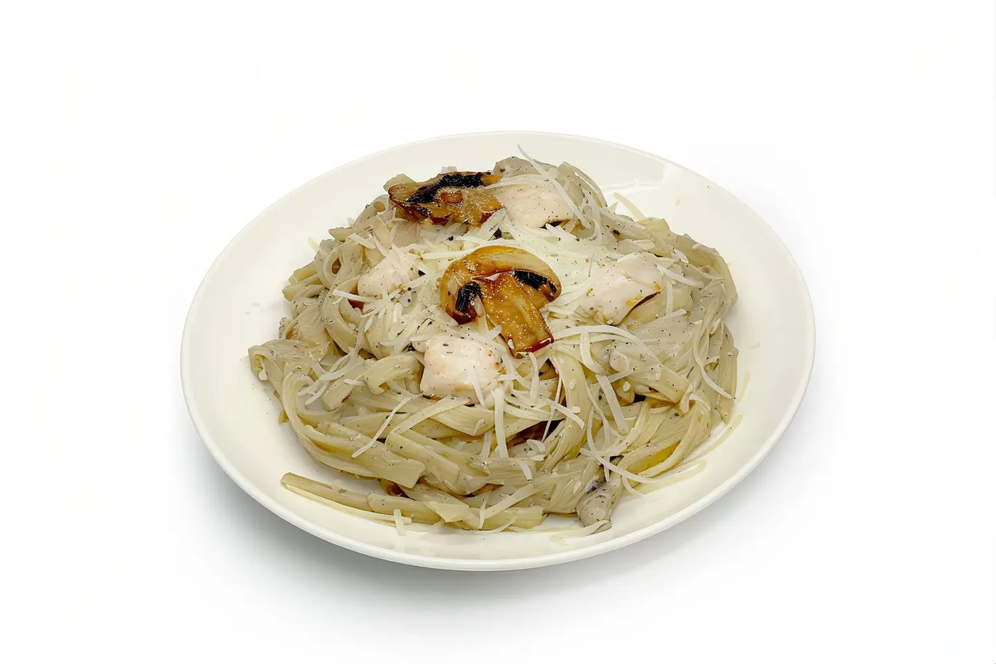 باستا ترفل بالدجاج