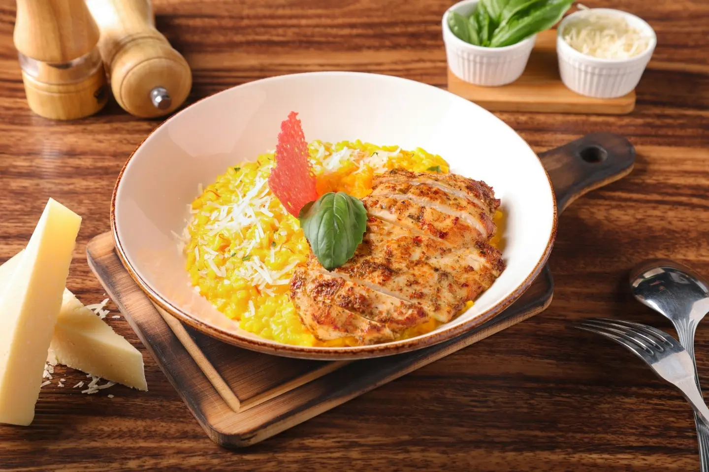 روزيتو دجاج مشوي بالزعفران