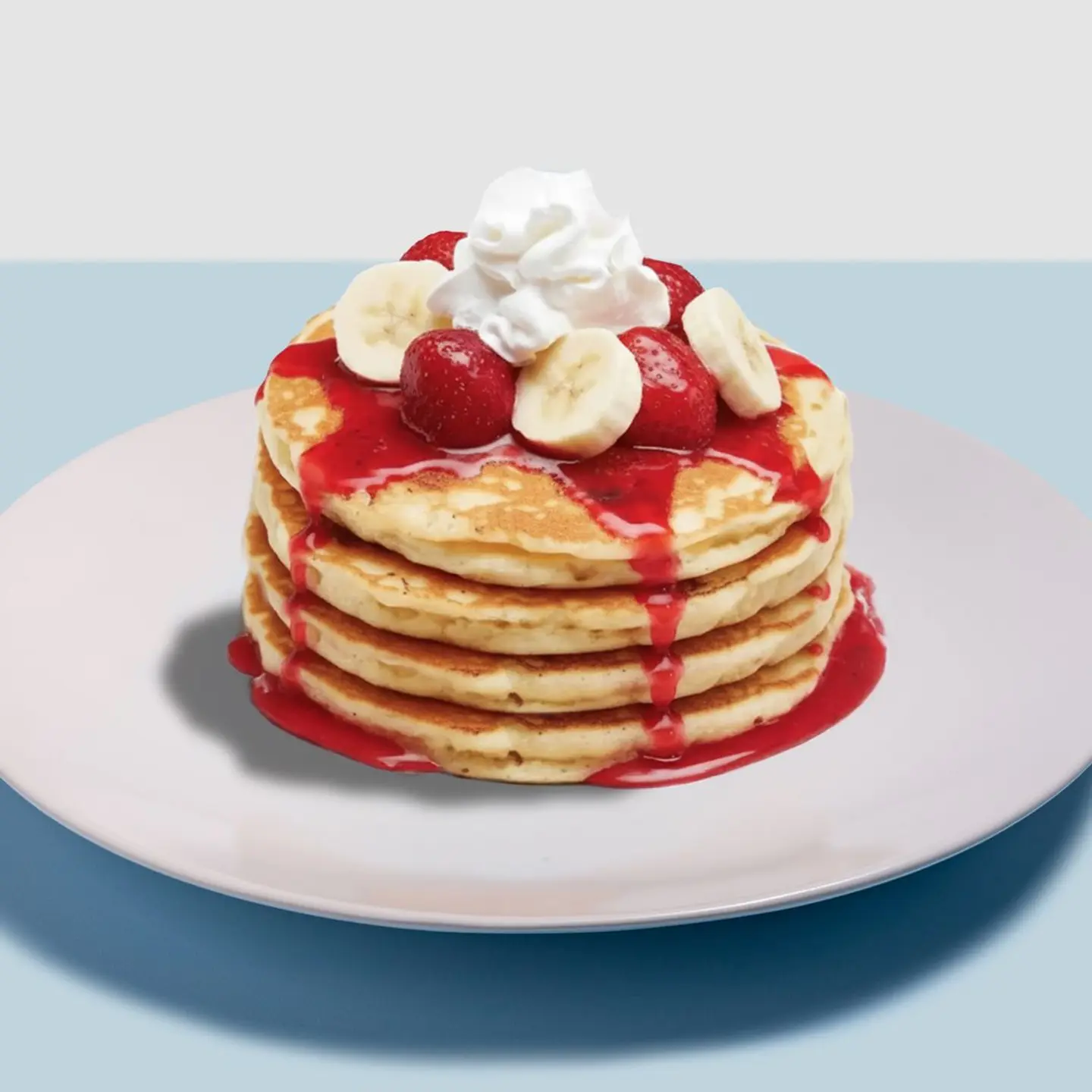 Strawberry Banana Pancakes Full Stack