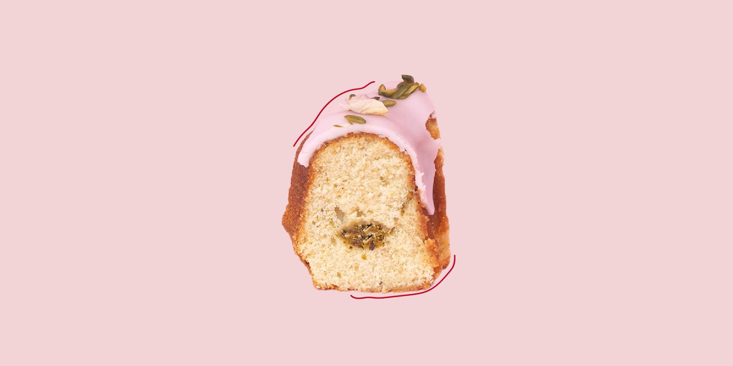 Old Fasloned Cake Slice