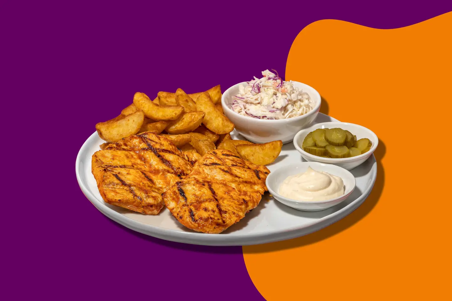 Grilled Chicken Platter