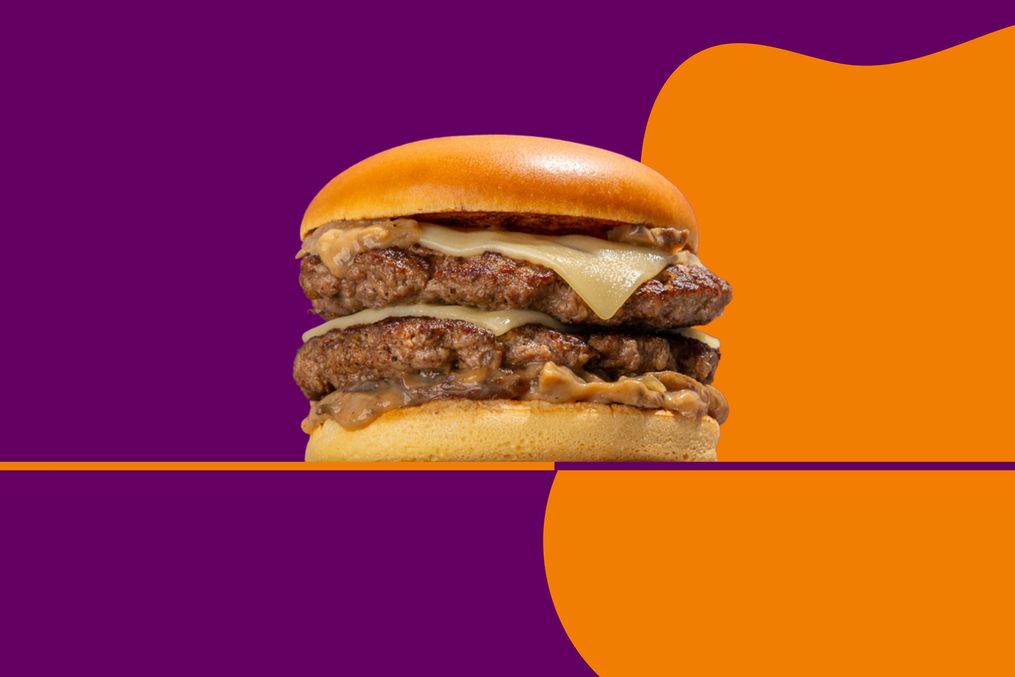 Swiss Shroom Burger