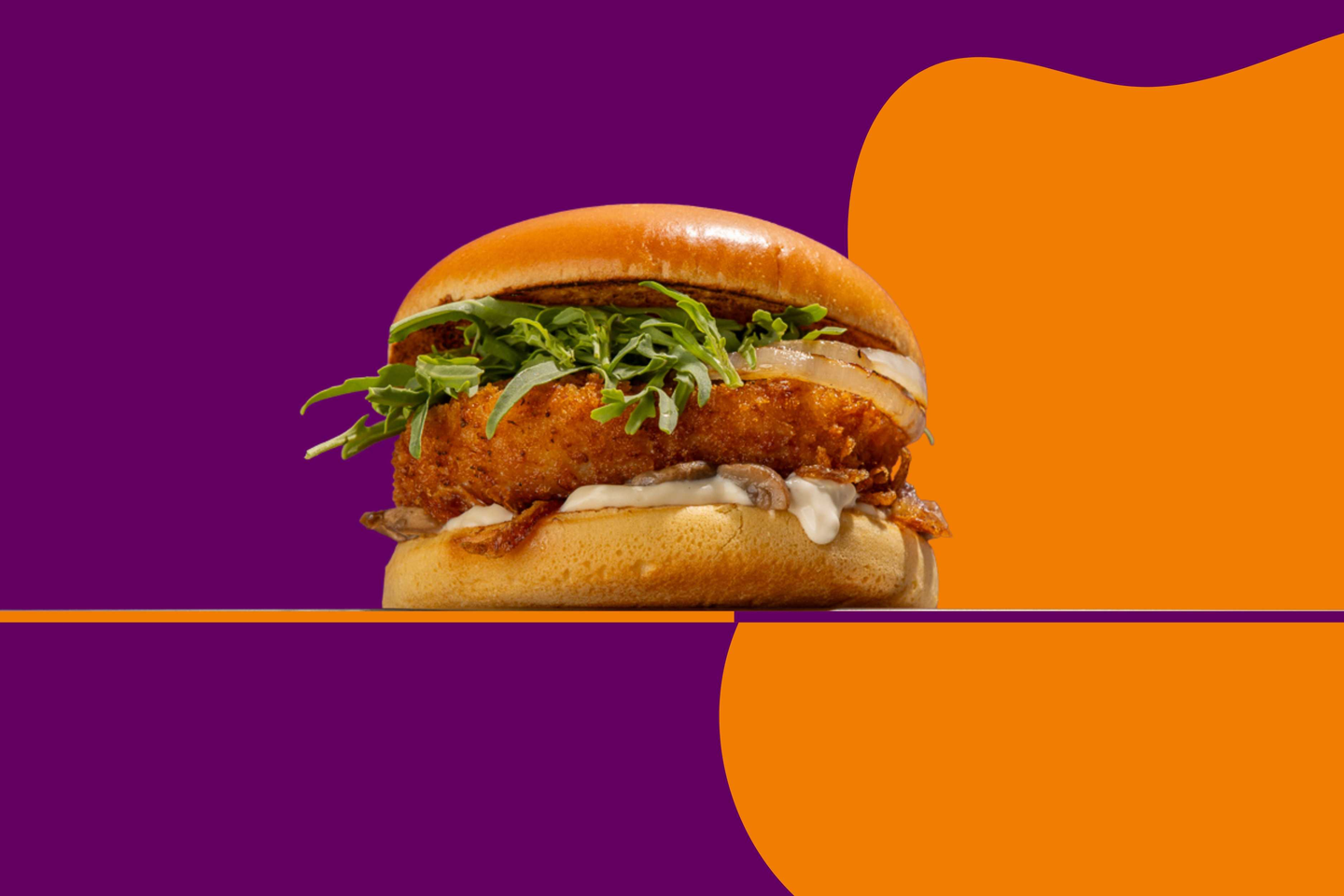 Truffle Chicken Burger