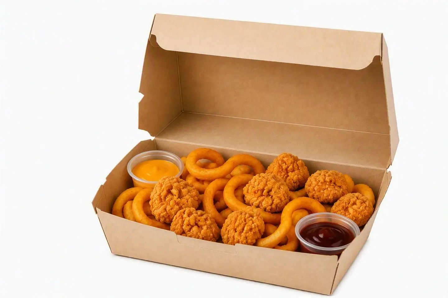 Cheesy Fries — Shrimp