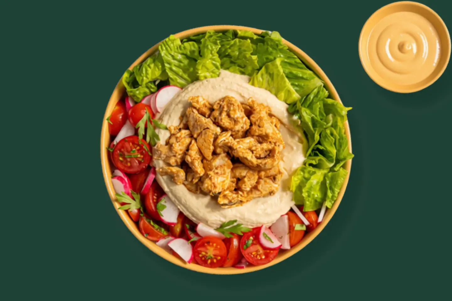 Shawarma Hummus Bowl