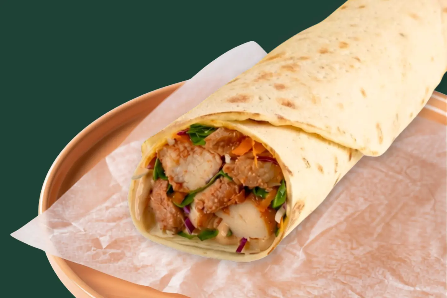 Bbq Chicken Wrap