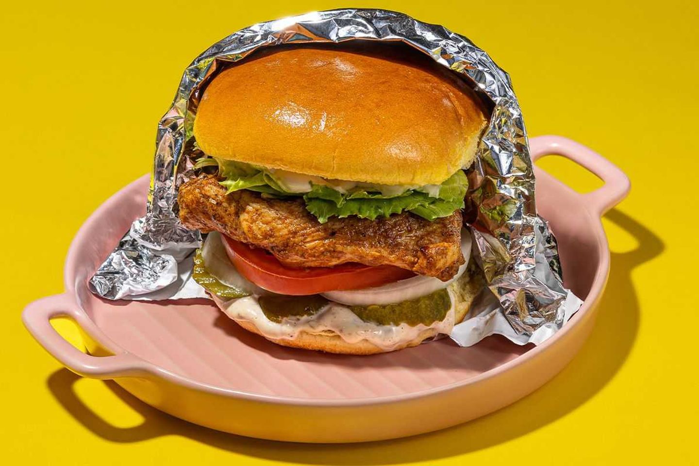 Grilled Chicken Burger