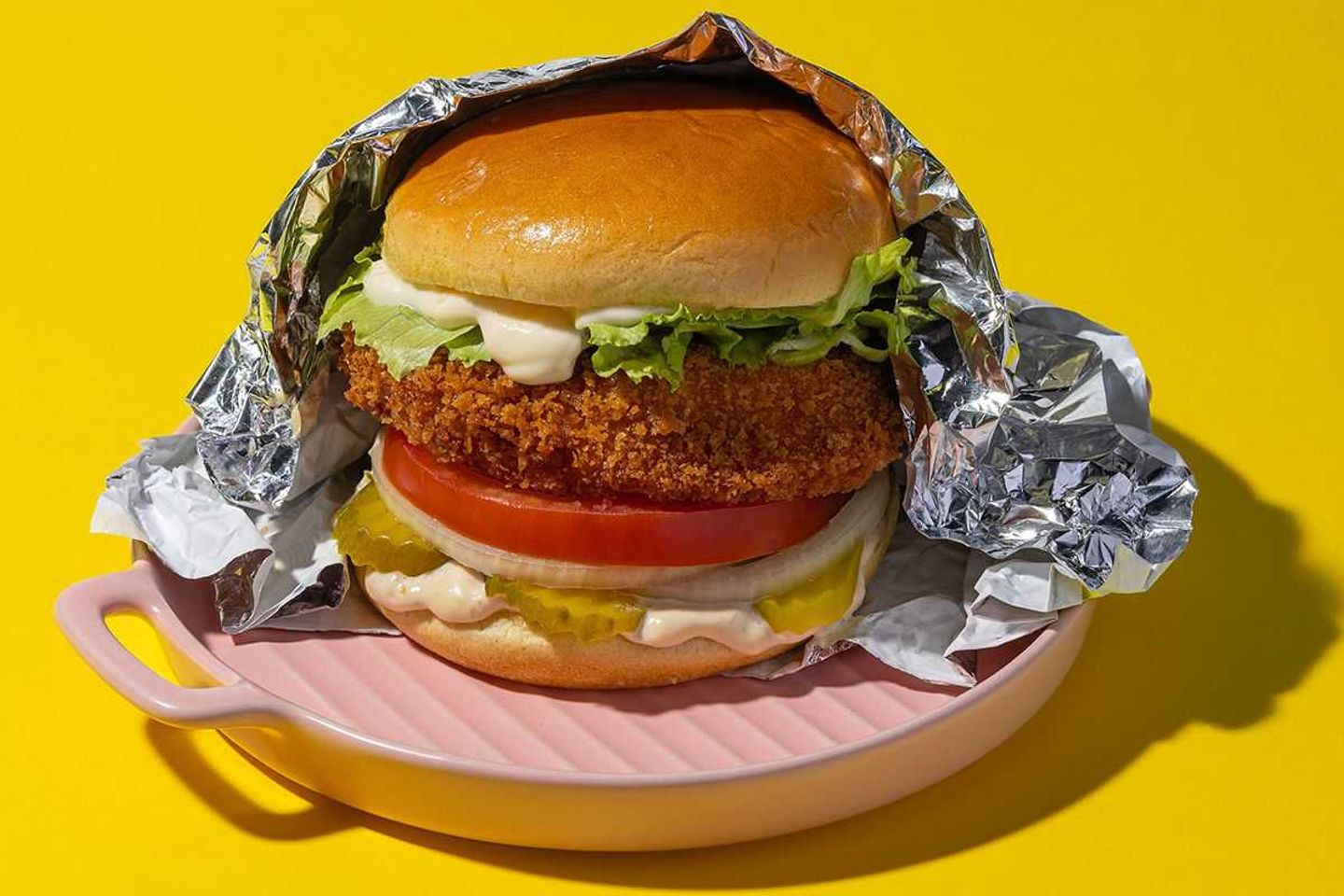 Fried Chicken Burger