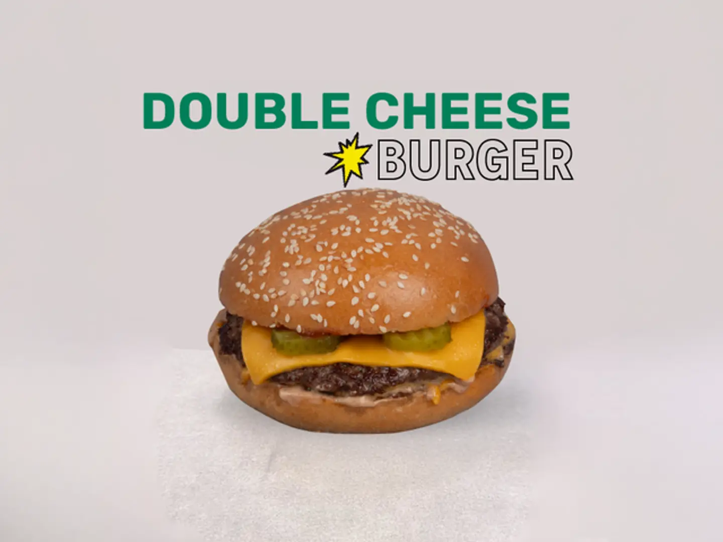 Double Cheese Burger