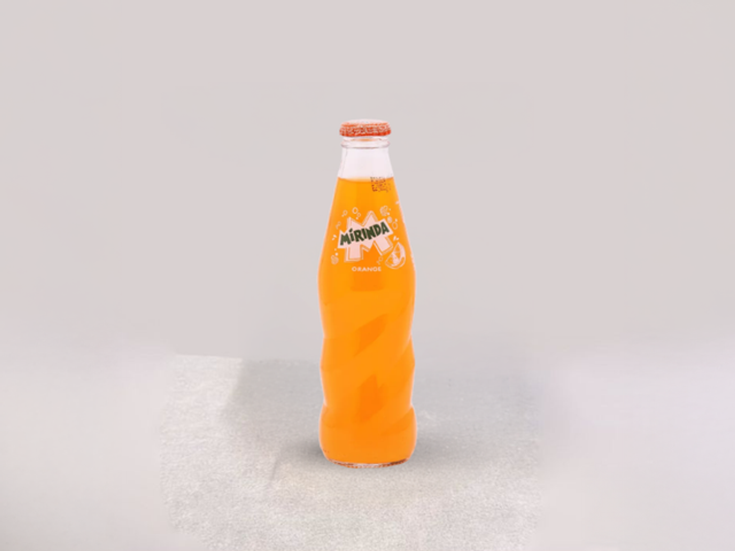 Mirinda Orange Glass