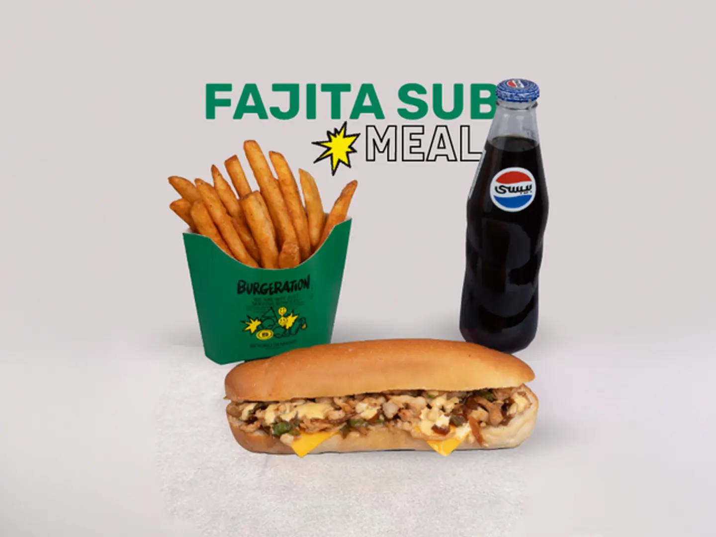 Fajita Sub Meal