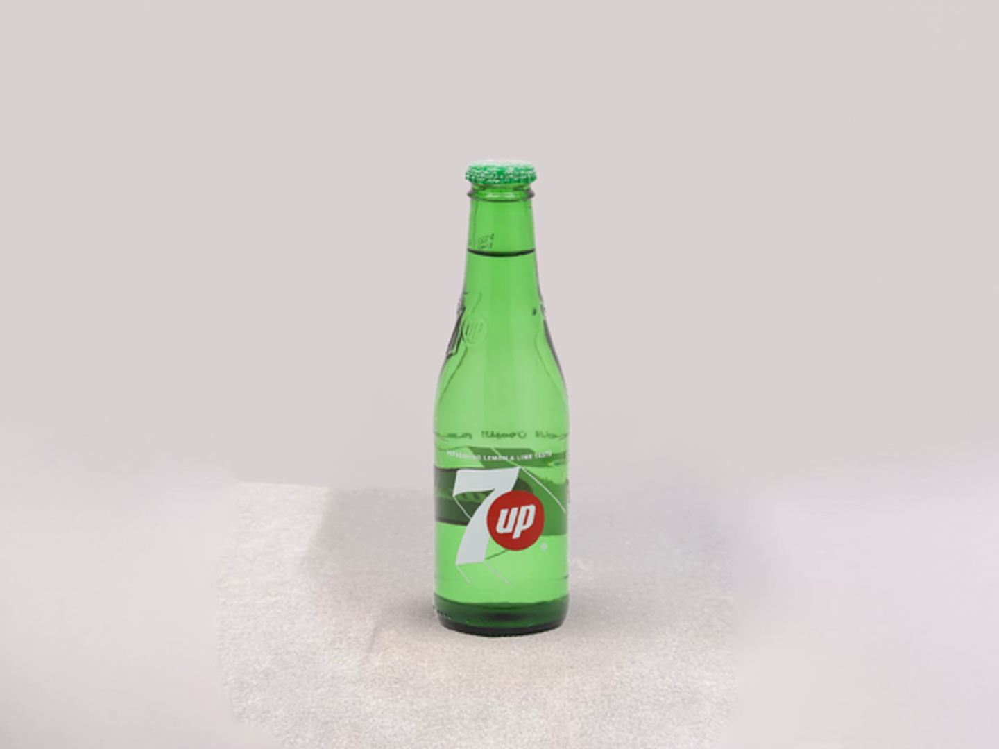 7 Up Glass