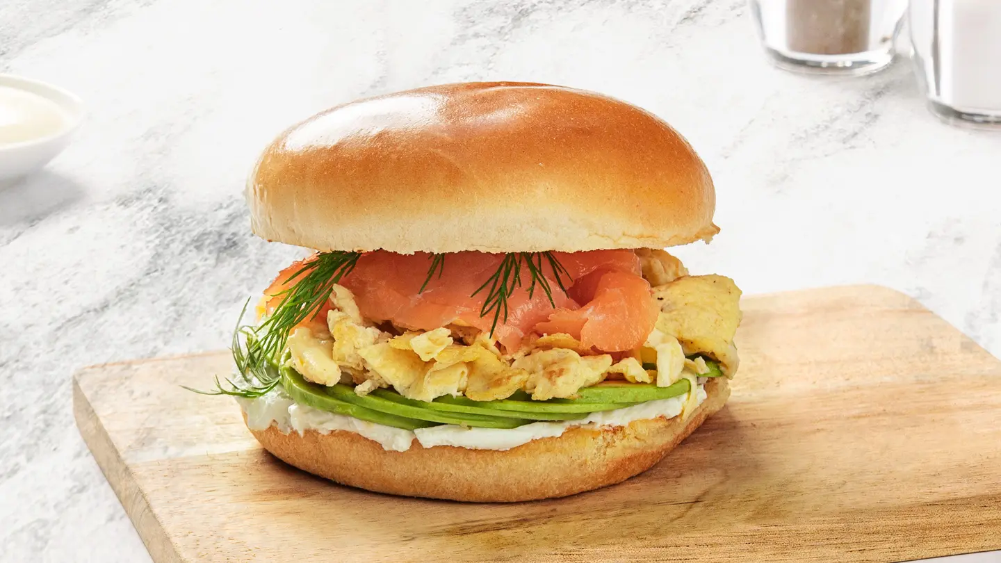 Smoked Salmon Scramble