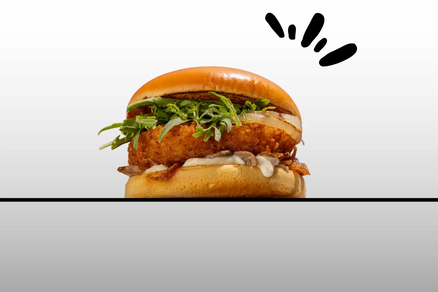 Truffle Chicken Burger