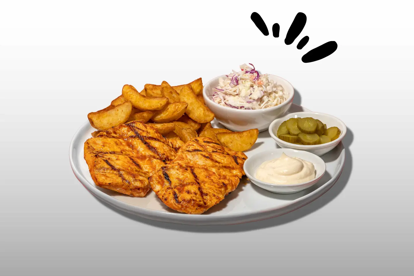 Grilled Chicken Platter