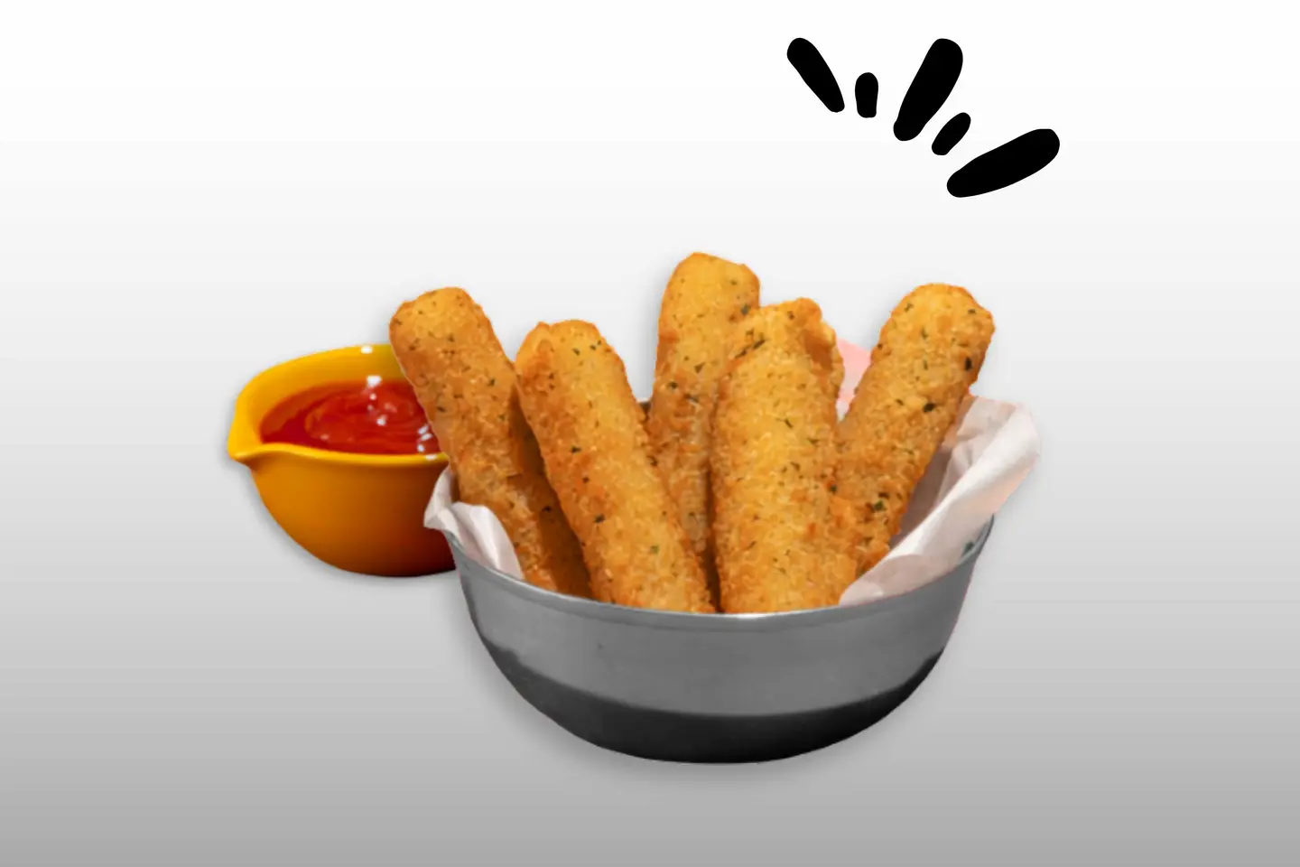 أصابع الموزاريلا