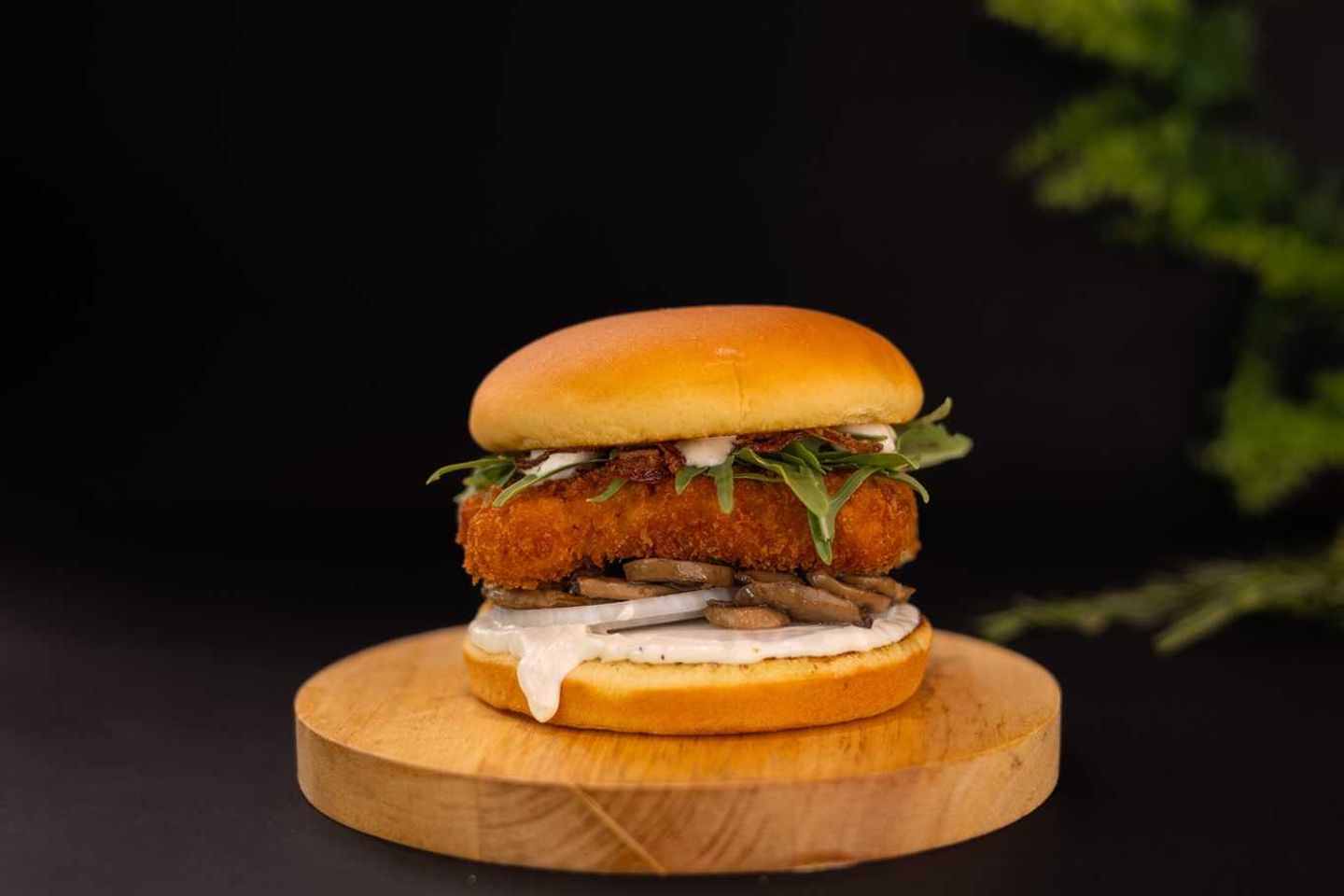 Truffle Fried Chicken Burger
