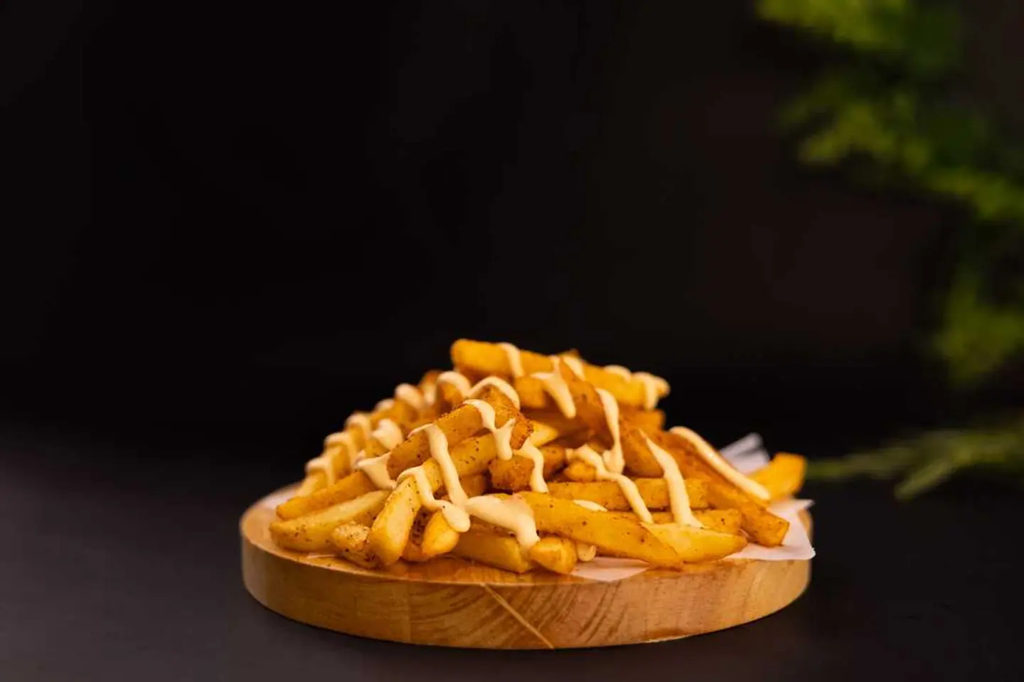 بطاطا مقلية بالجبنة