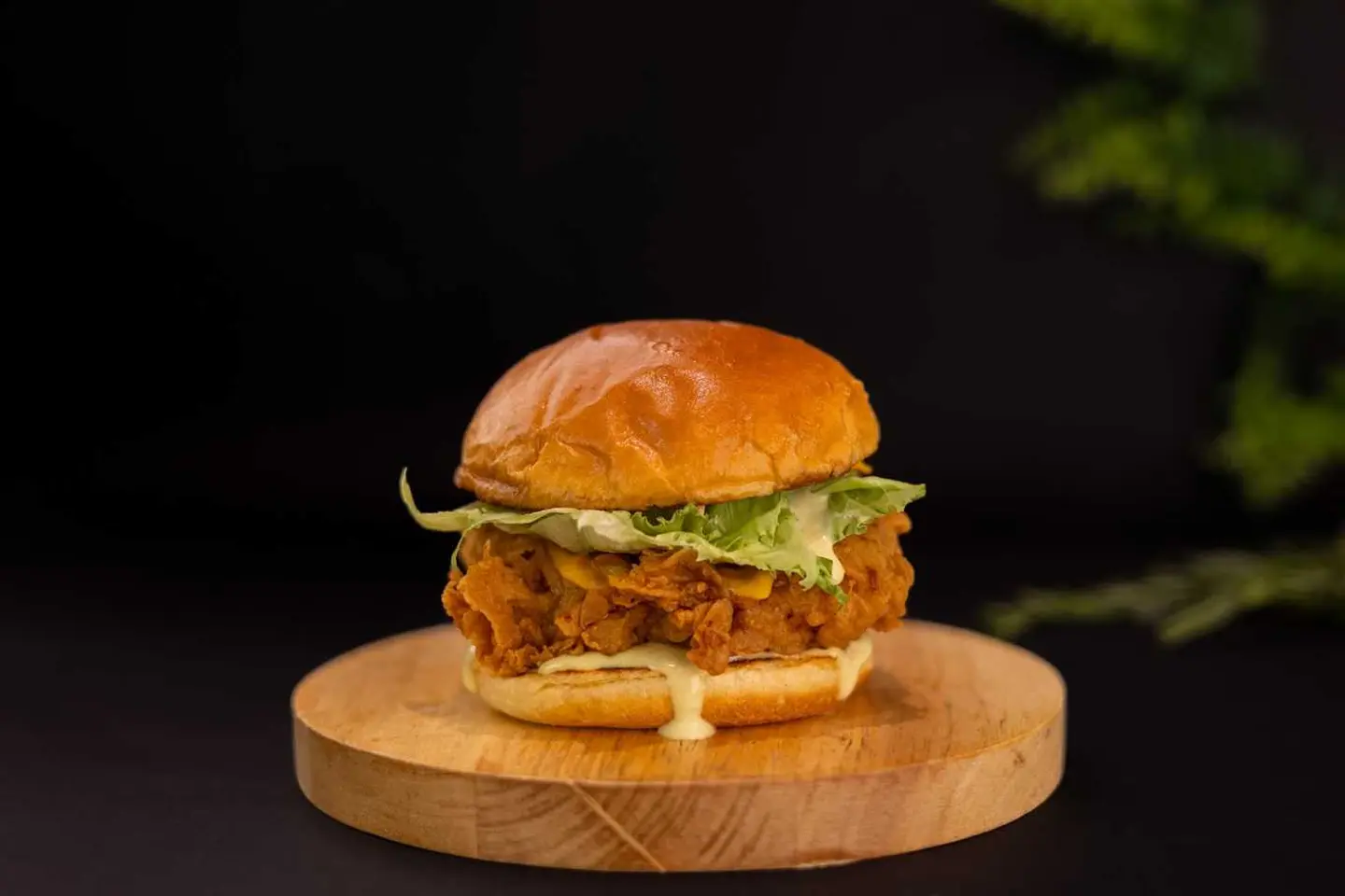 Honey Mustard Chicken Burger