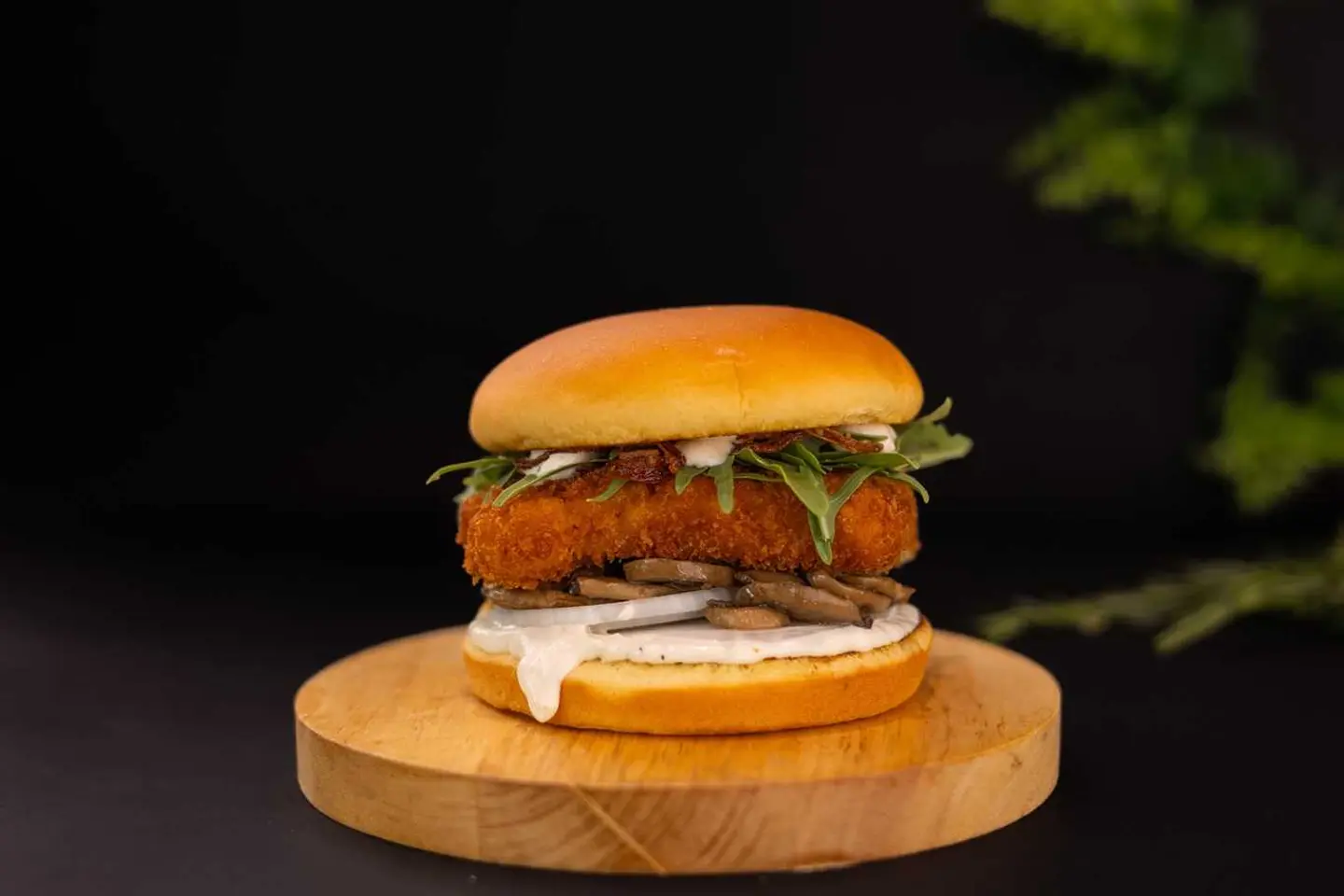 Truffle Fried Chicken Burger