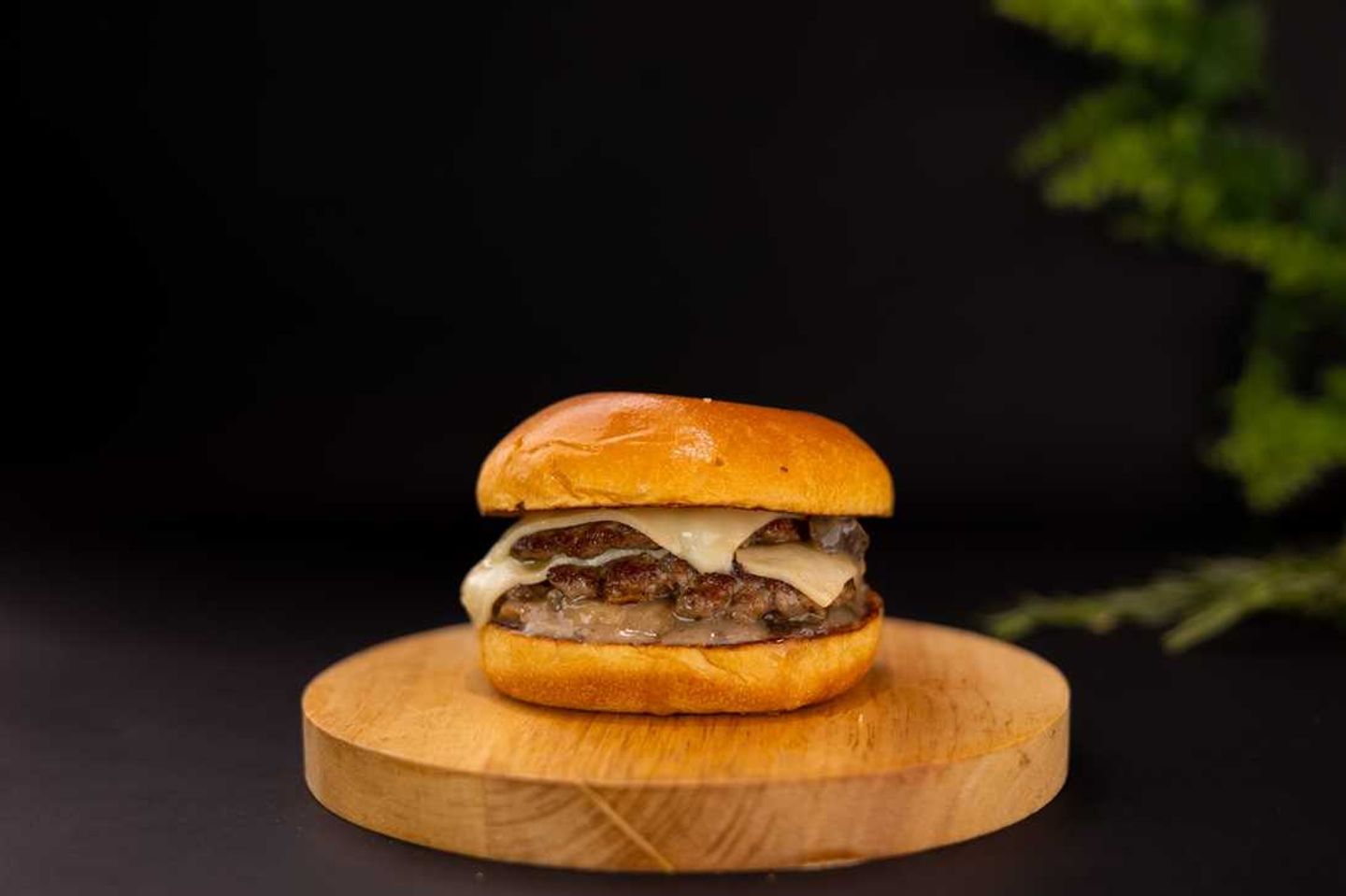 Swiss Shroom Burger