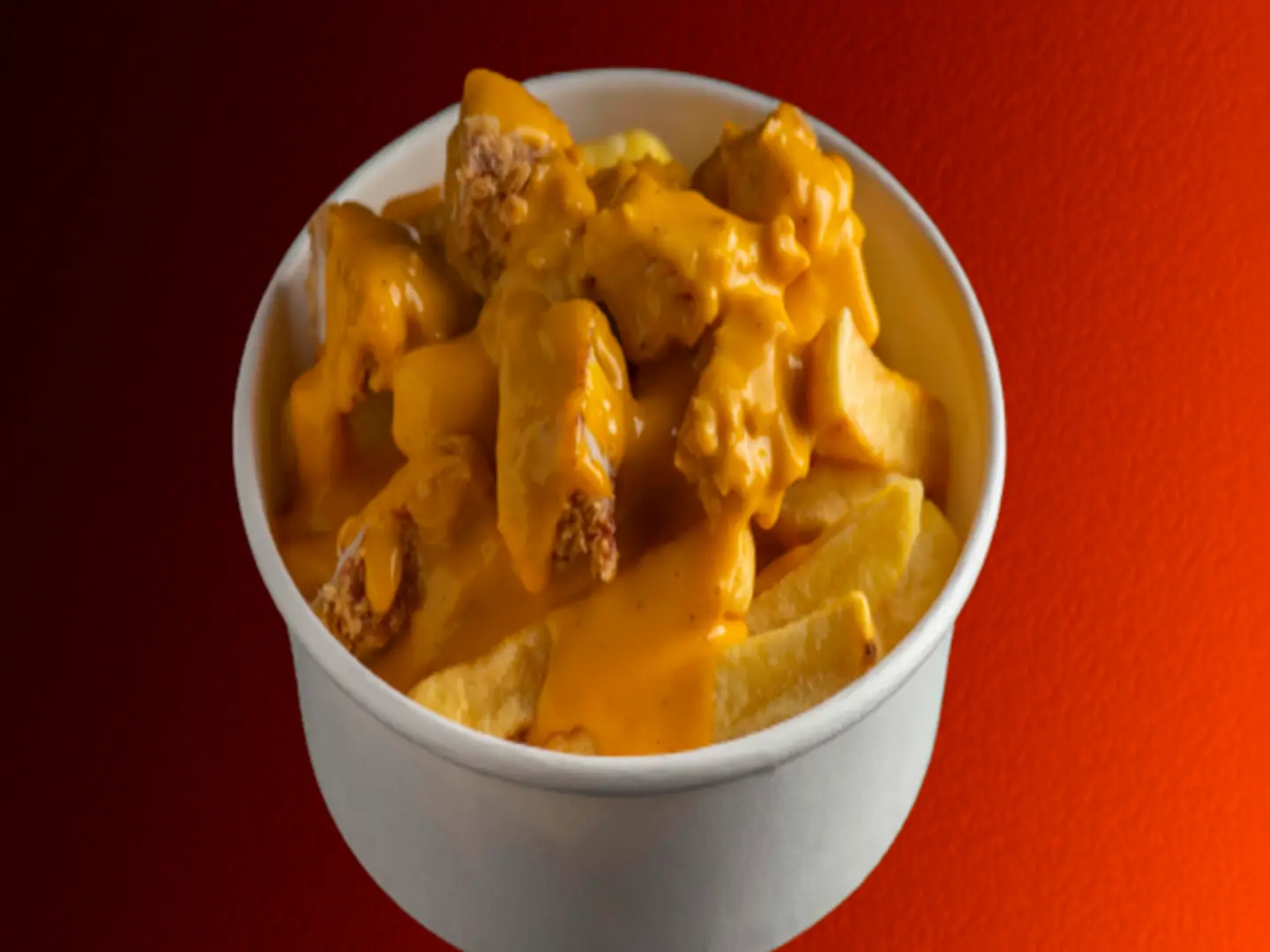 Cheese Fries With Chicken
