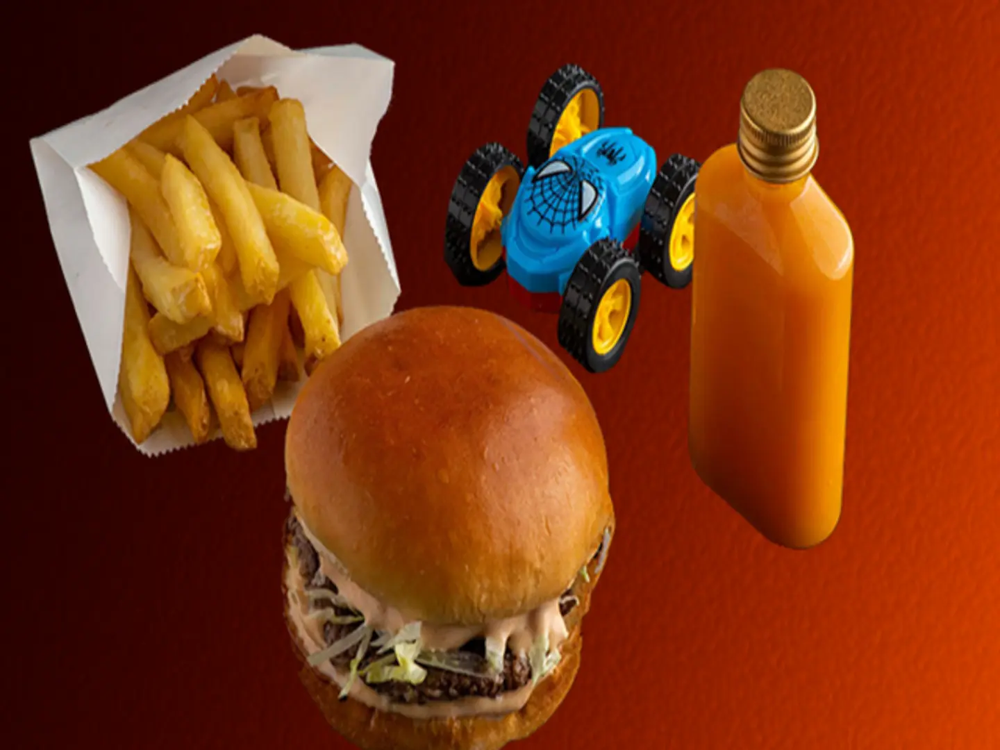 Kids Meal / Beef Burger