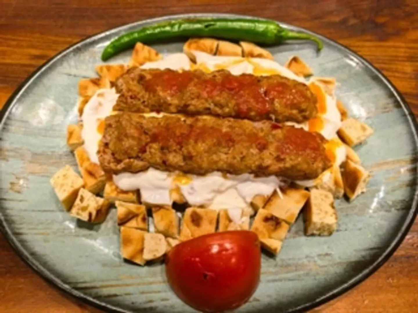 Adana Kebab With Yogurt