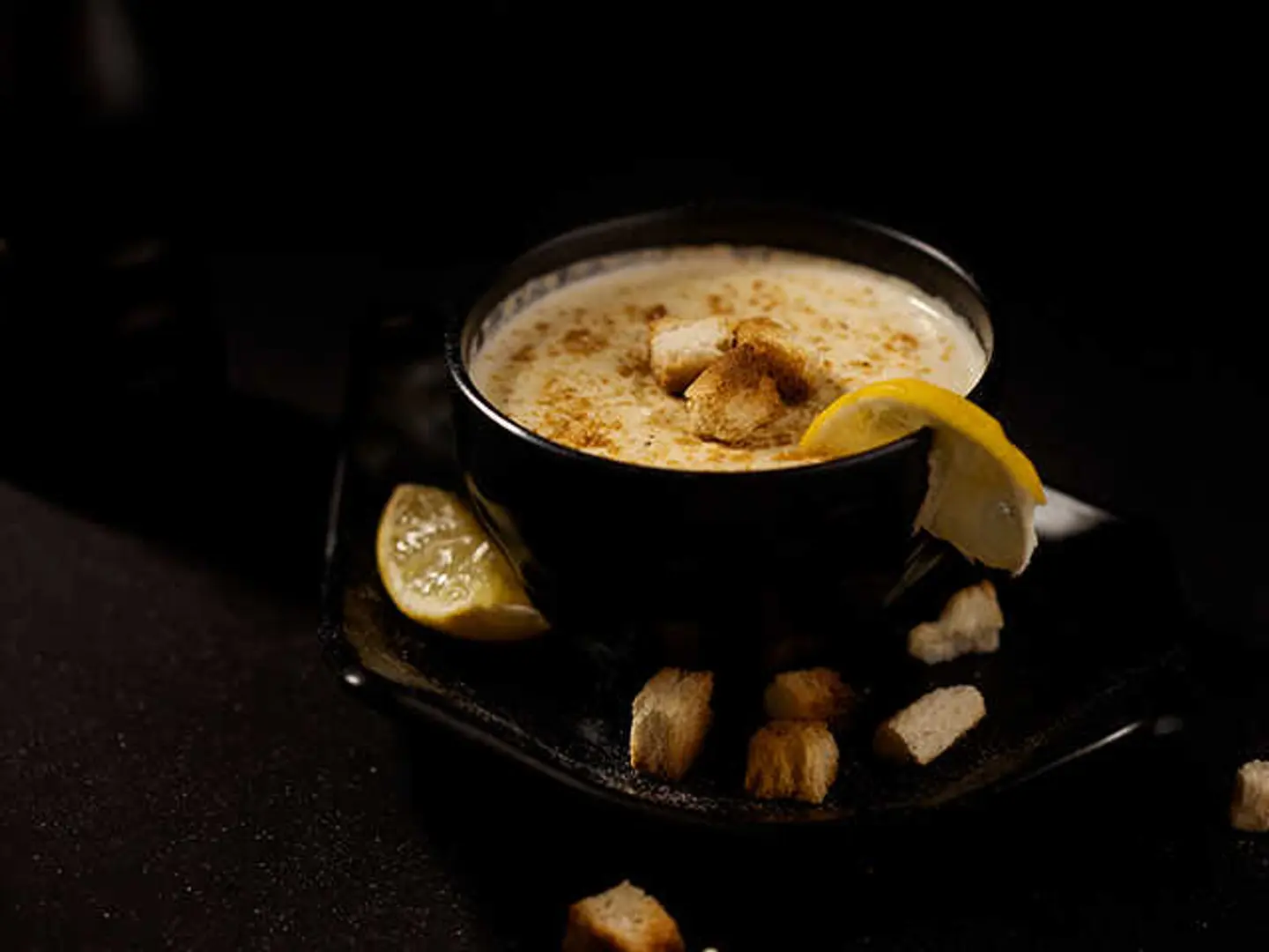 شوربه دجاج بالكريمة