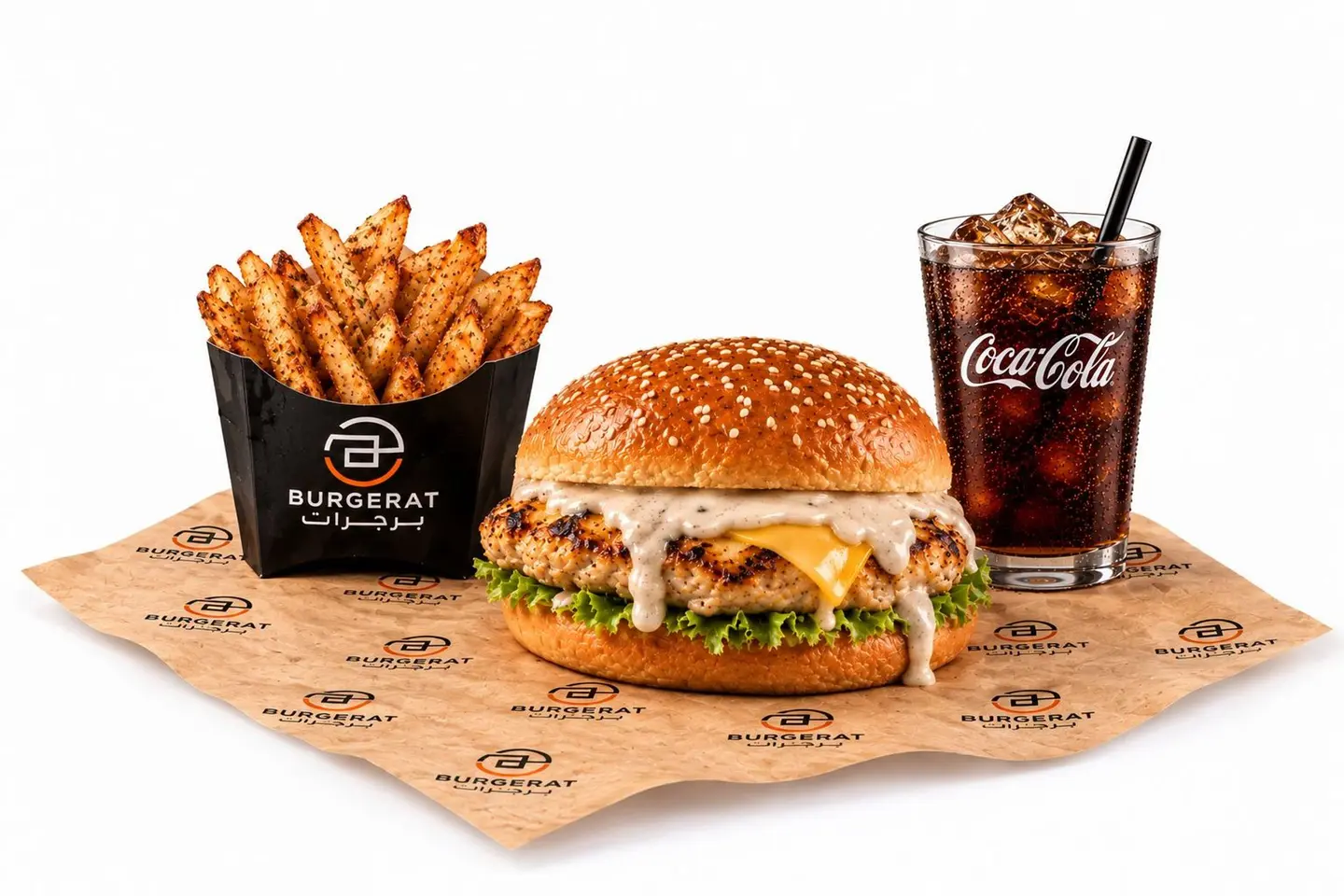 Chicken Burgerat Meal