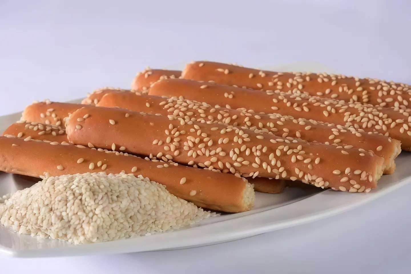 شابورة بالسمسم