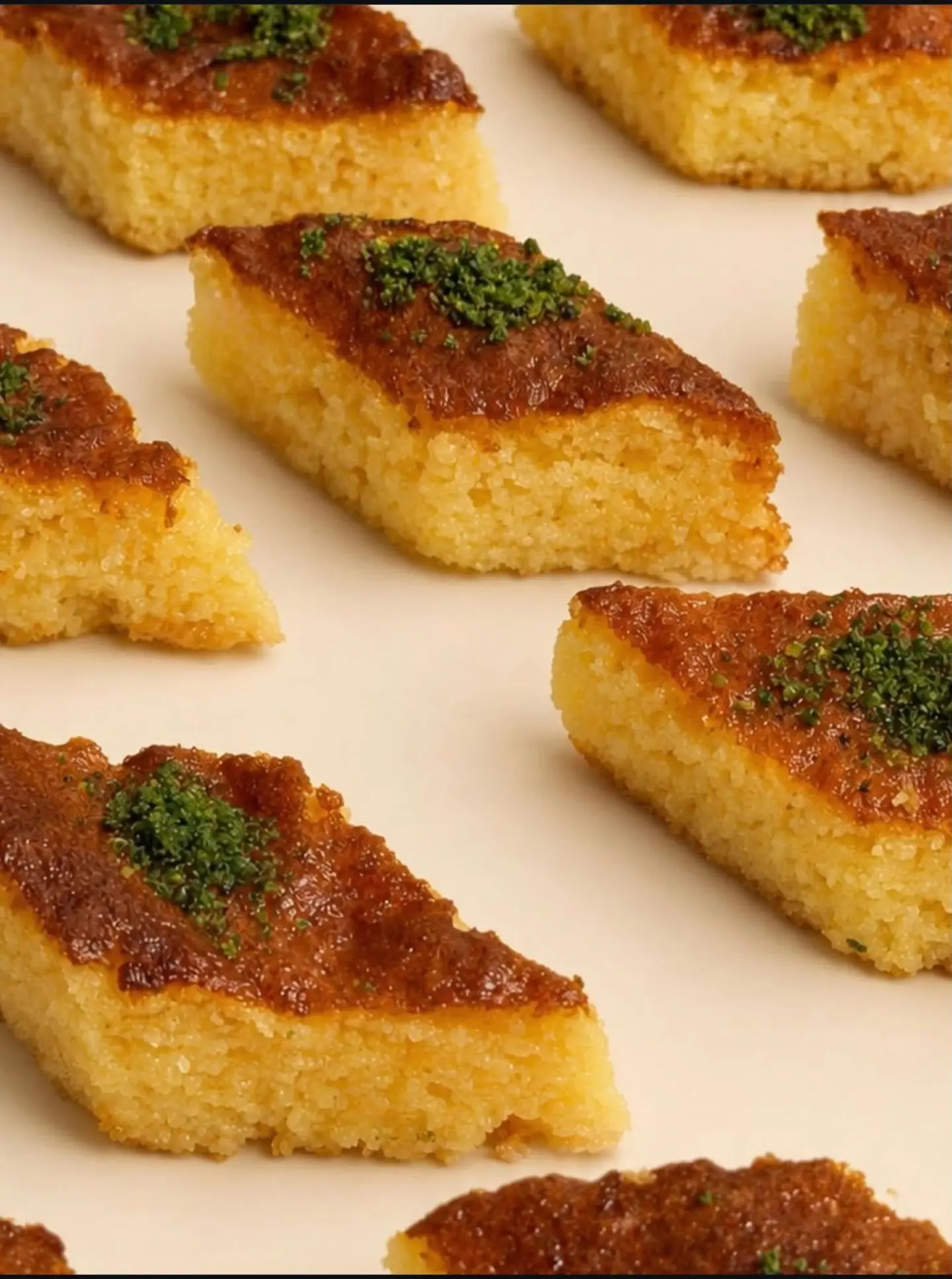 Basbousa, Plain Biscoff