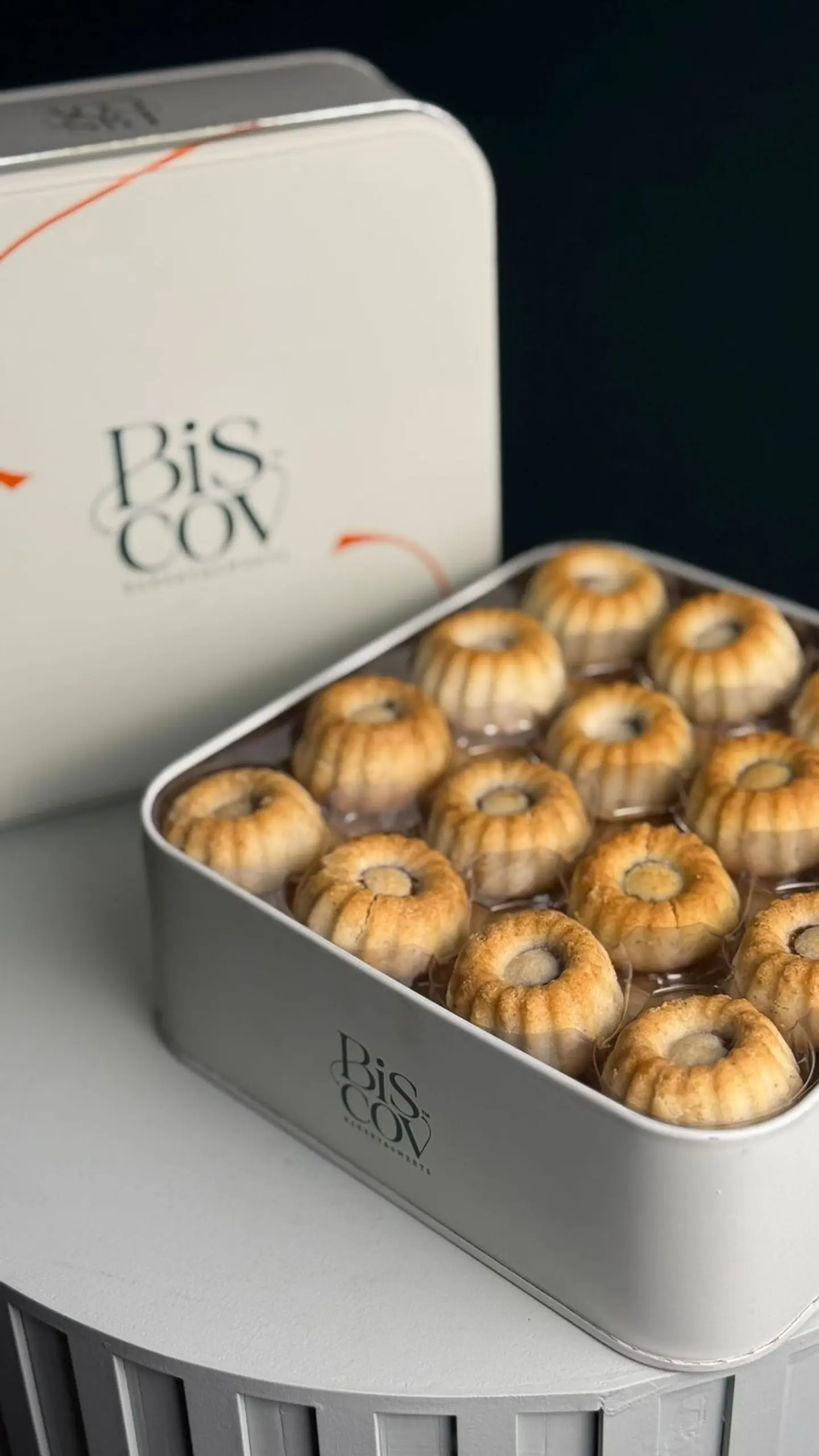 معمول تمر بسكوف (24 قطعه)