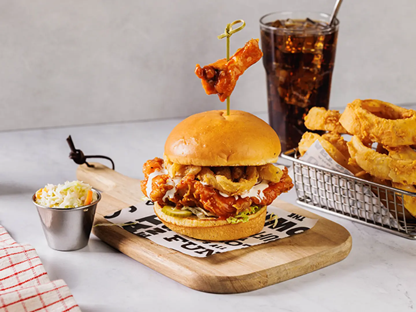 Buffalo Chicken Burger