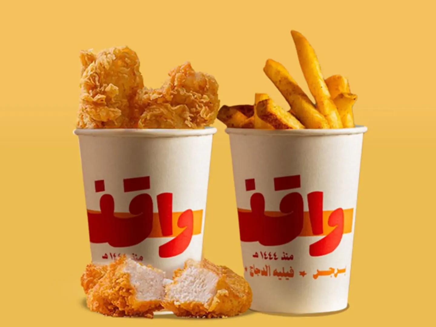 أصابع دجاج مع بطاطس