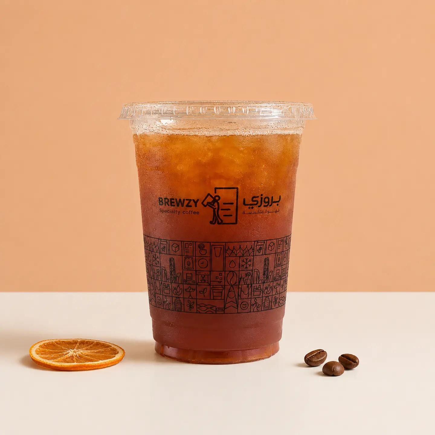 Cold Orange Americano