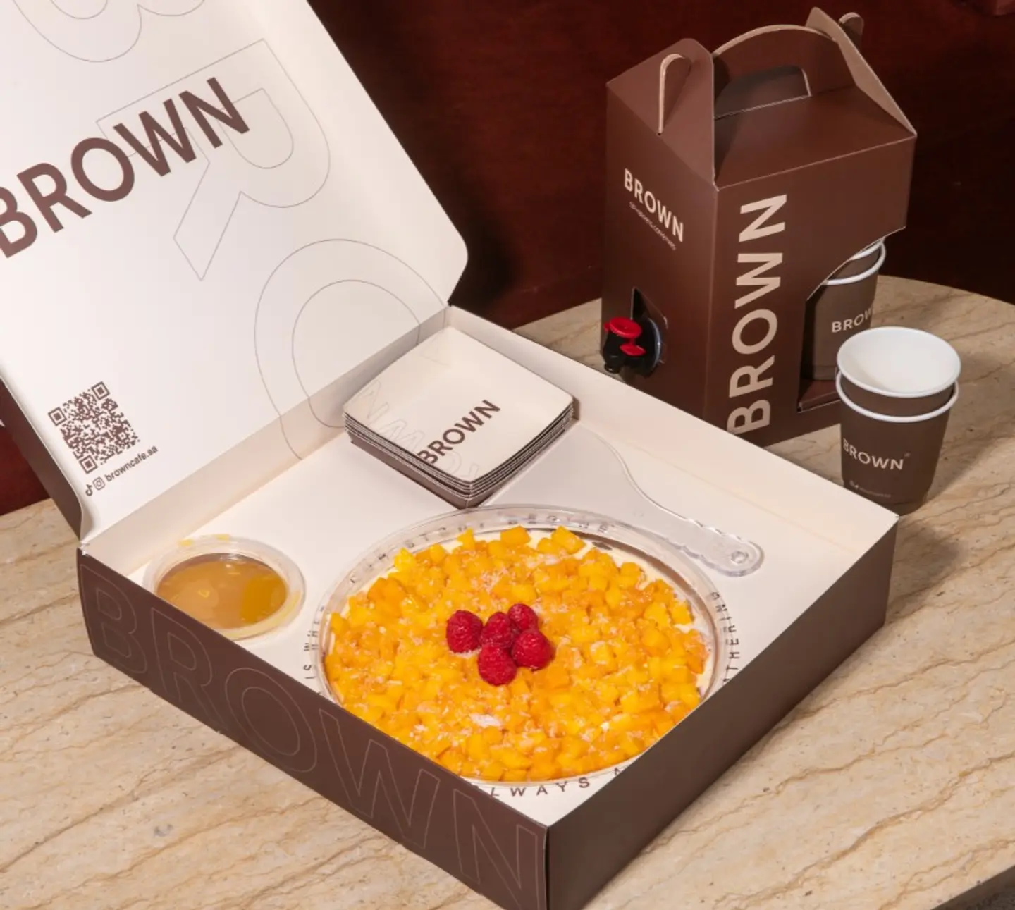Mango Truffle With Free Coffee Box