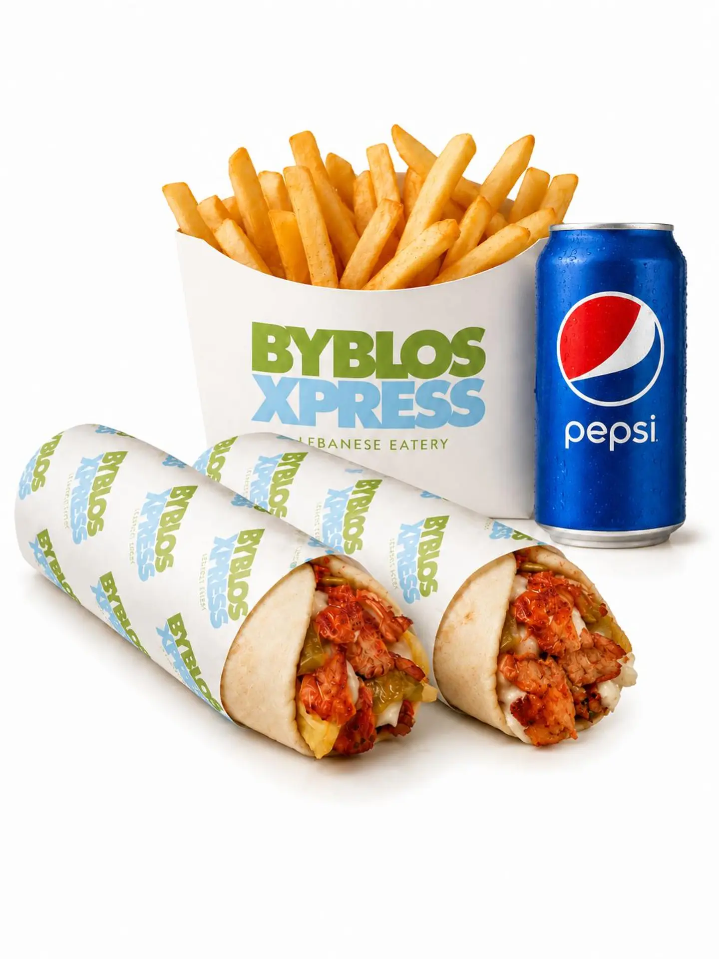 Two Chicken Shawarma Combo