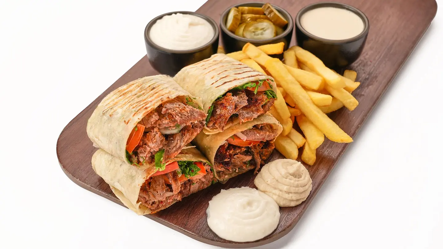 Duo Beef Shawarma Tablia