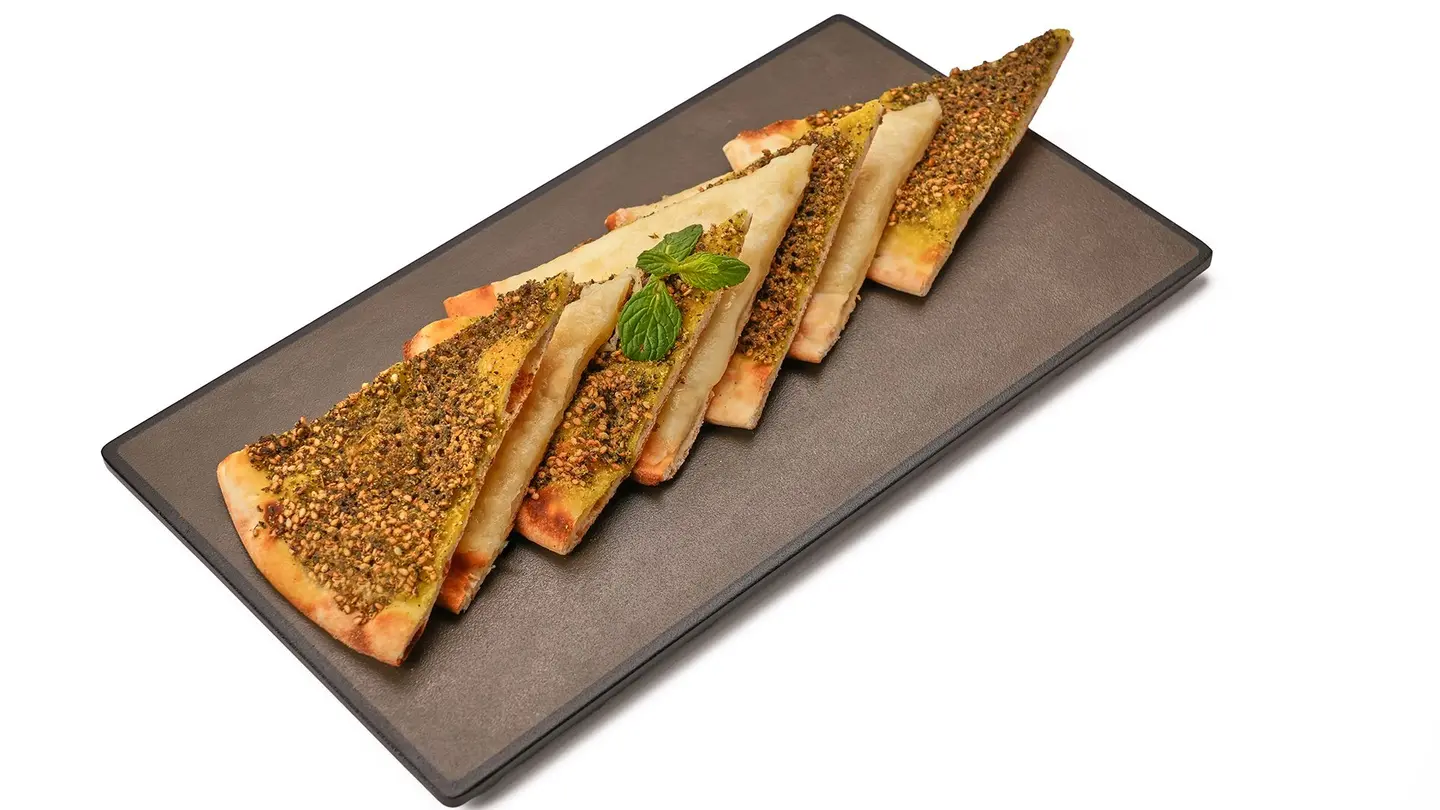 Zaatar And Cheese Manakeesh