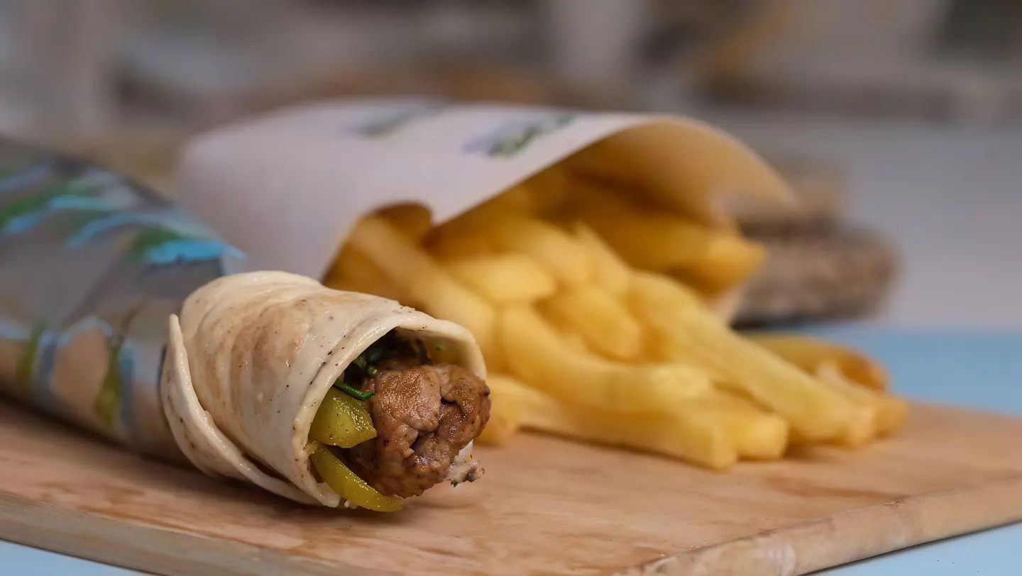 ساندويتش كباب دجاج