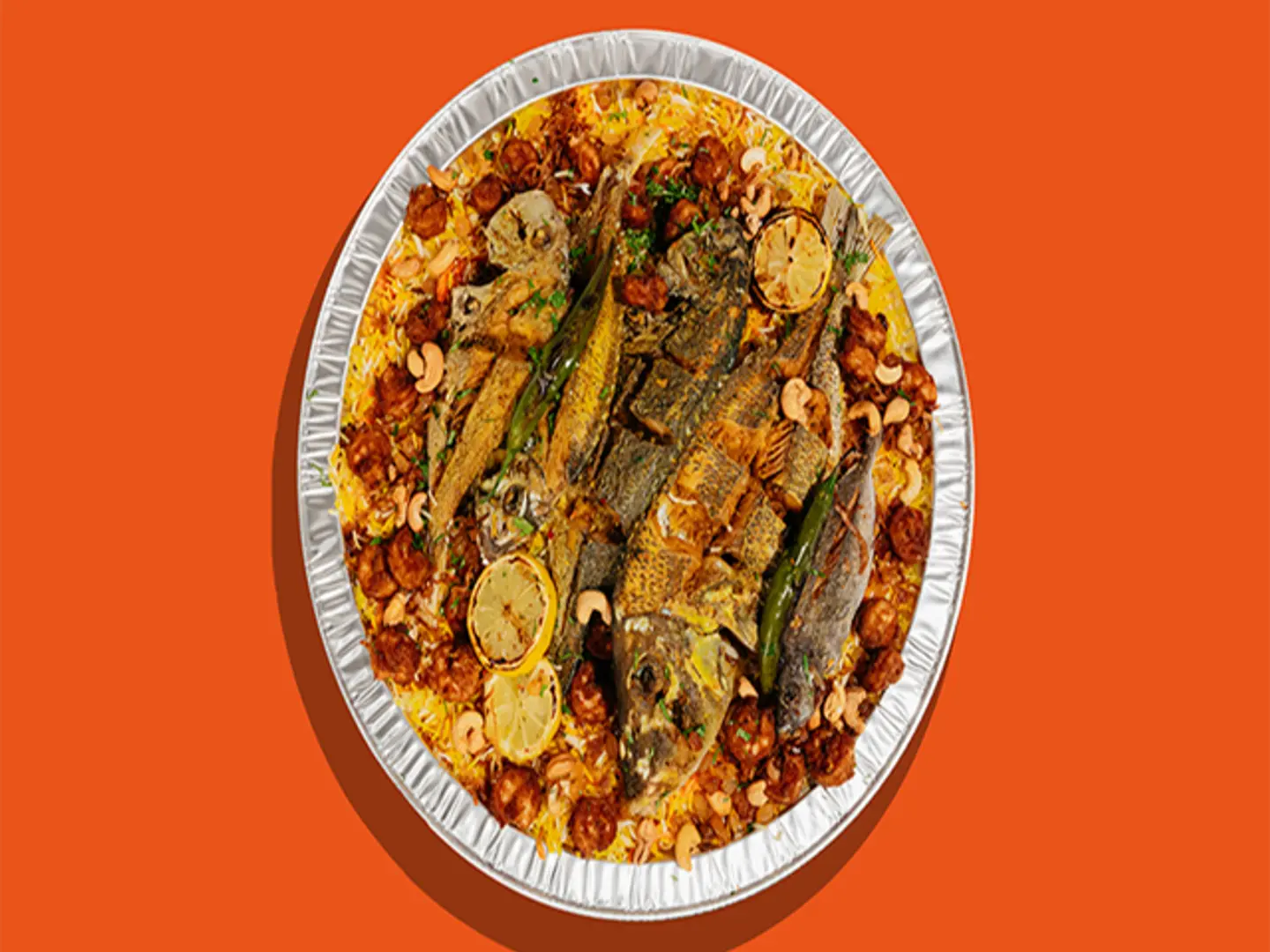 المدوزنة – رز برياني