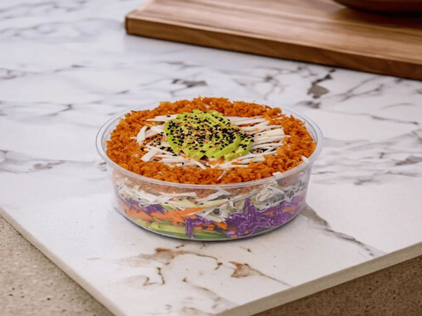 Crispy Seafood Salad