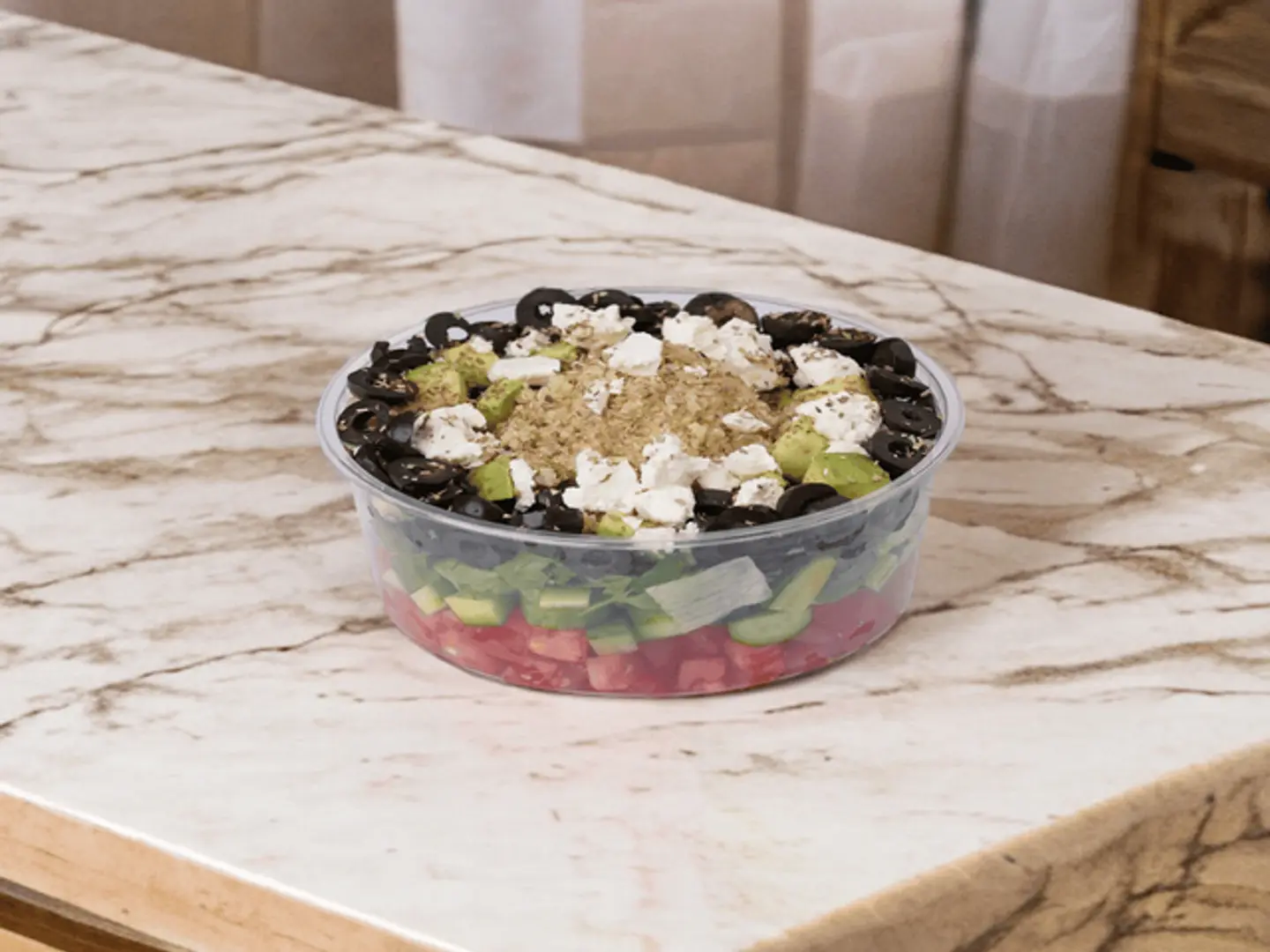 Greek Salad With Quinoa