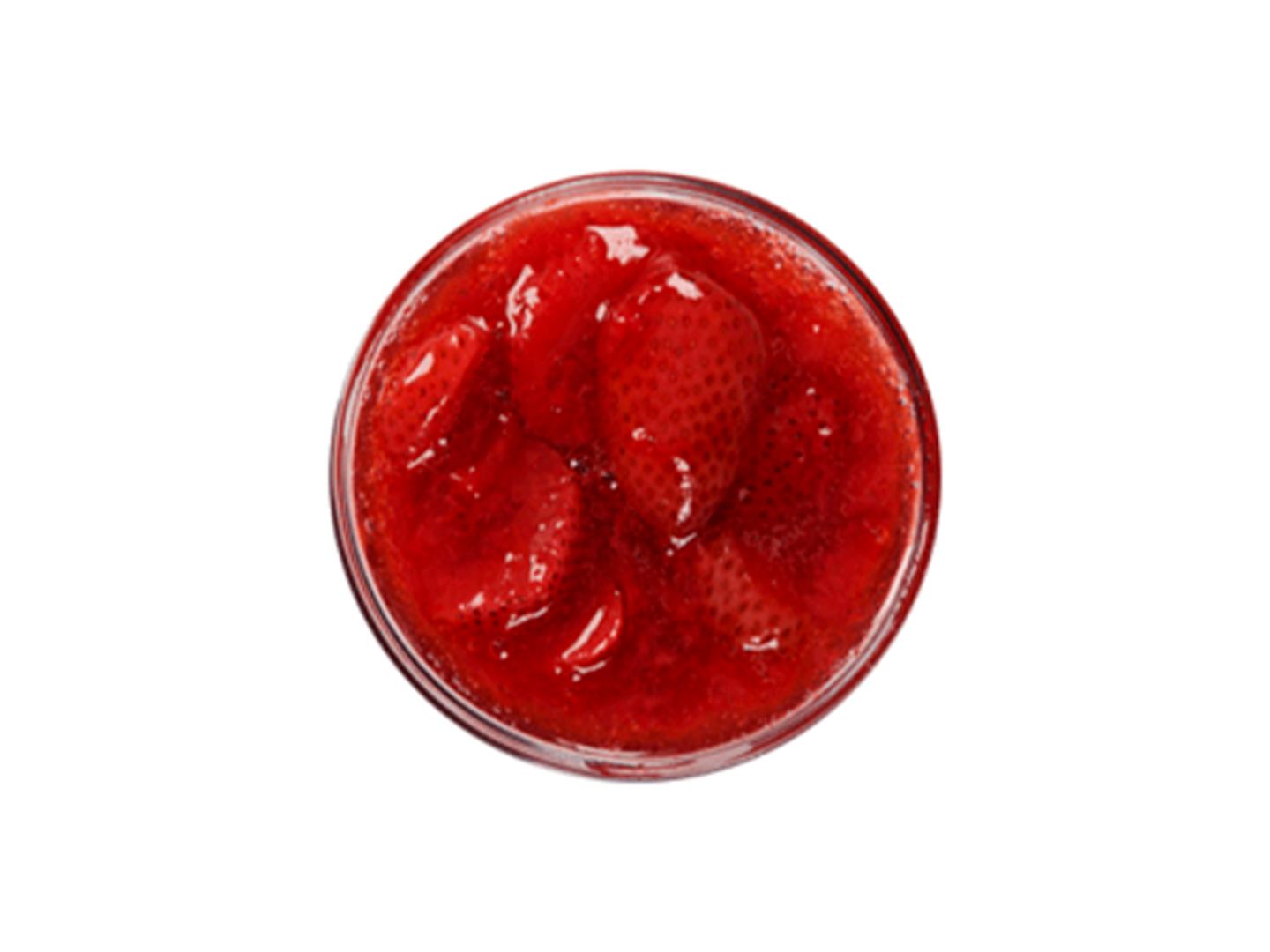 Strawberry Topping Small Cup