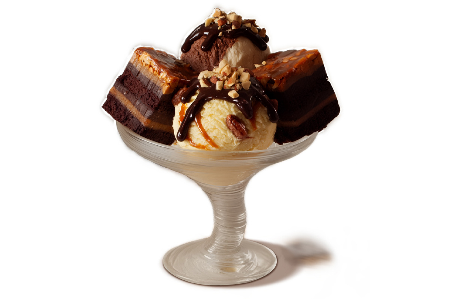 Choco Peanut Double Value Sundae